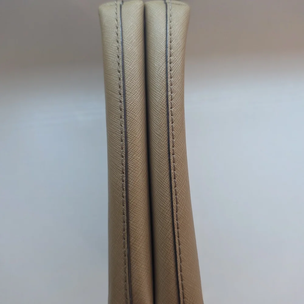 Michael Kors Tan Saffiano Leather Wristlet